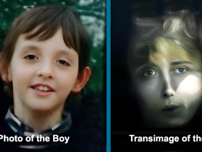 Transimage of a boy