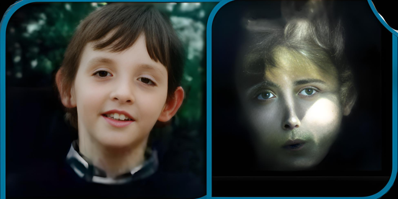Deceased boy appears