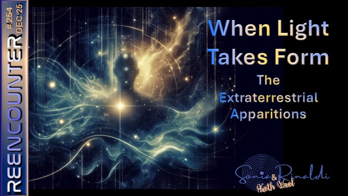 Reencounter cover — When Light Begins to Think: The Extraterrestrial Apparitions