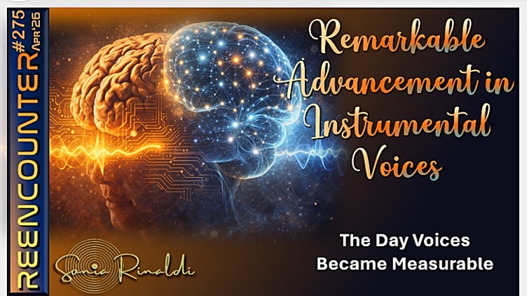 Reencounter cover — When Voices Became Measurable: A New Era for Instrumental Voices